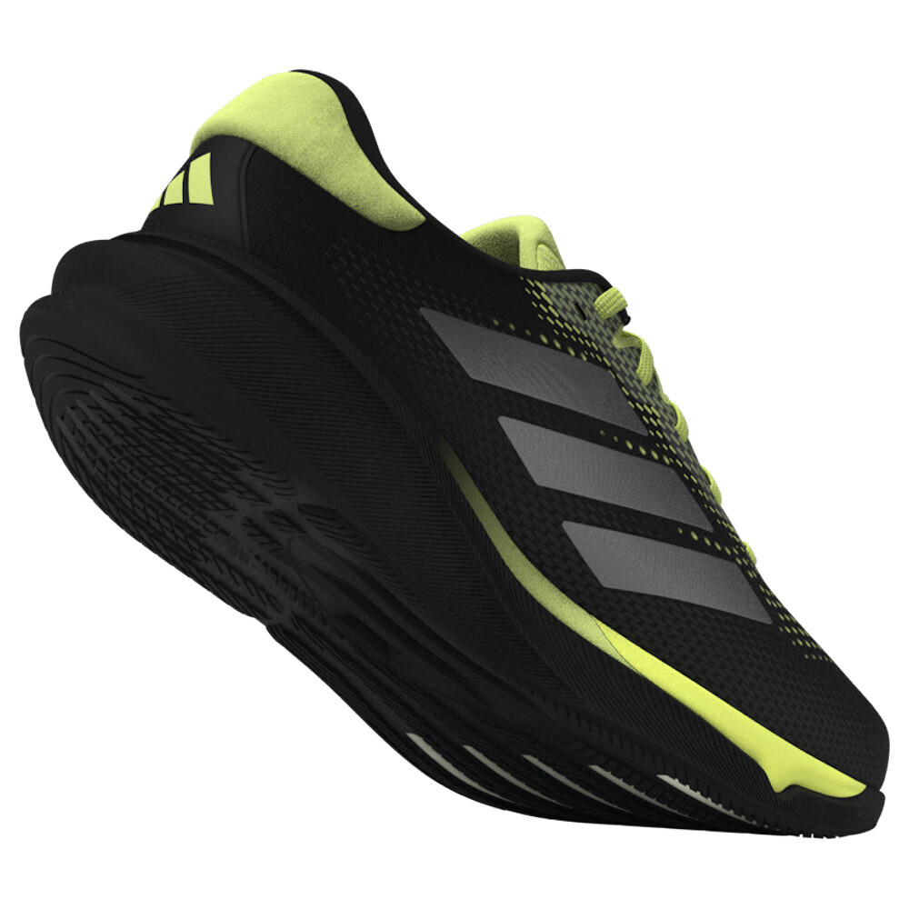 Pánská běžecká obuv adidas Supernova Stride 2 Core Black/Iron Metallic/Pulse Lime  UK 10,5 - thumb (3)