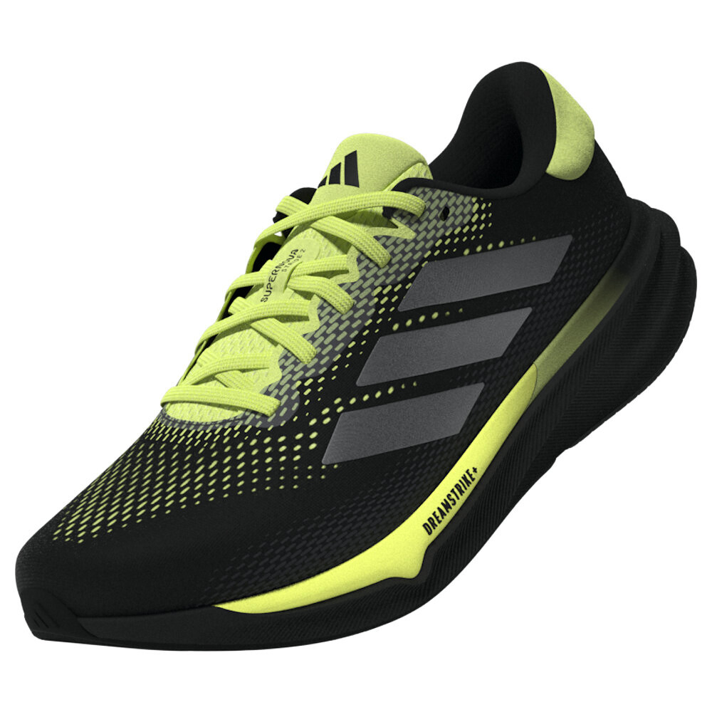 Pánská běžecká obuv adidas Supernova Stride 2 Core Black/Iron Metallic/Pulse Lime  UK 10,5 - thumb (7)