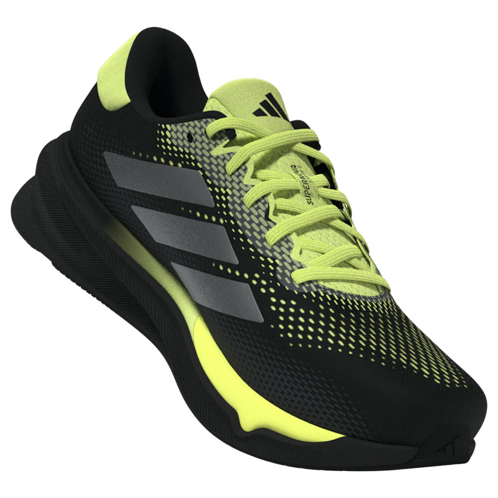 Pánská běžecká obuv adidas Supernova Stride 2 Core Black/Iron Metallic/Pulse Lime  UK 10,5 - thumb (9)