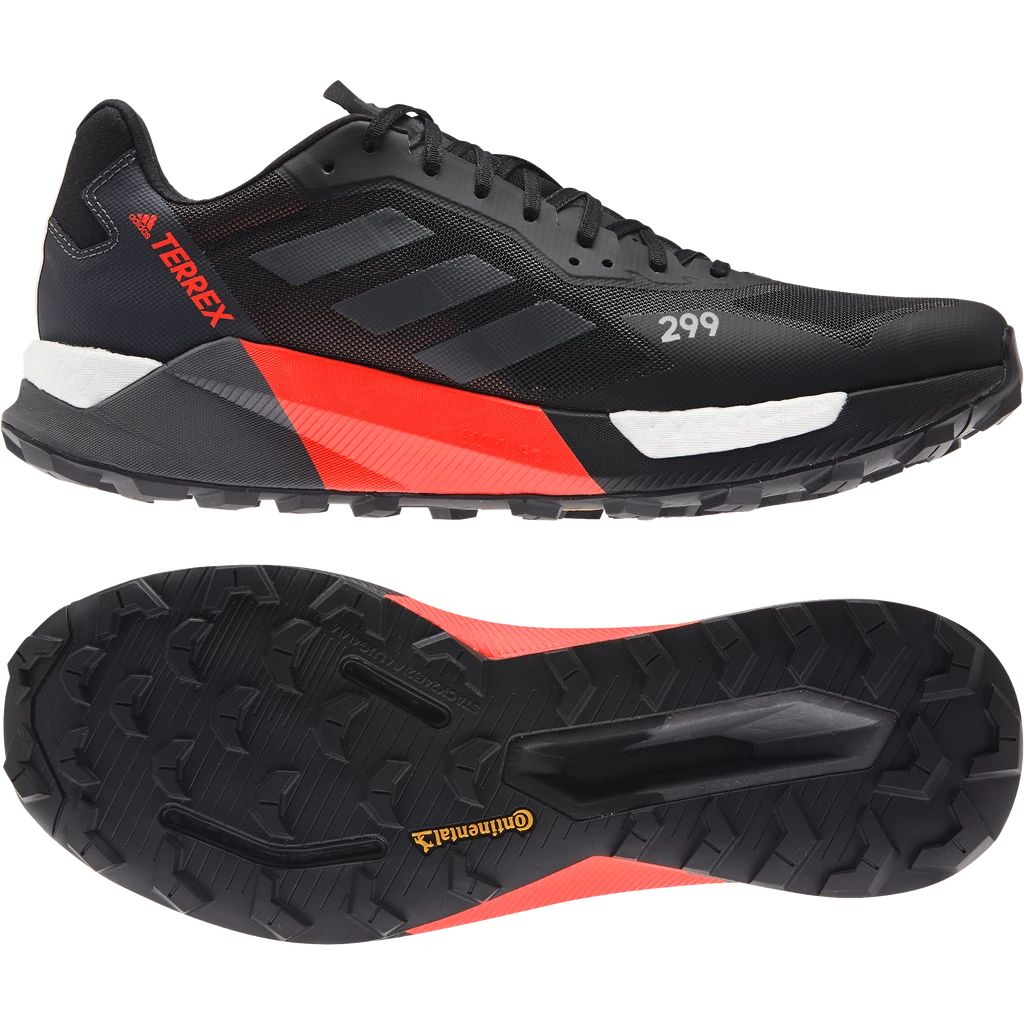 Pánská běžecká obuv adidas  Terrex Agravic Ultra Trail Running Core Black