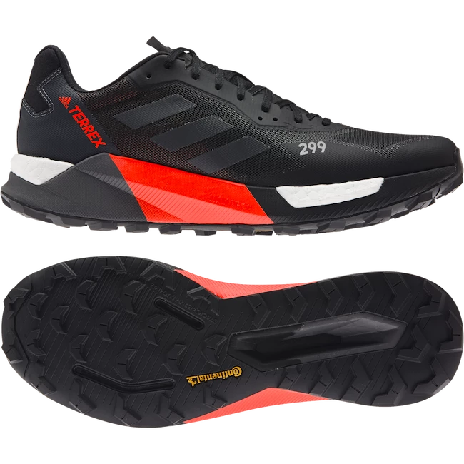 Pánská běžecká obuv adidas  Terrex Agravic Ultra Trail Running Core Black