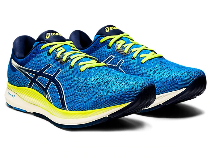 Pánská běžecká obuv Asics Evoride modro-zelená