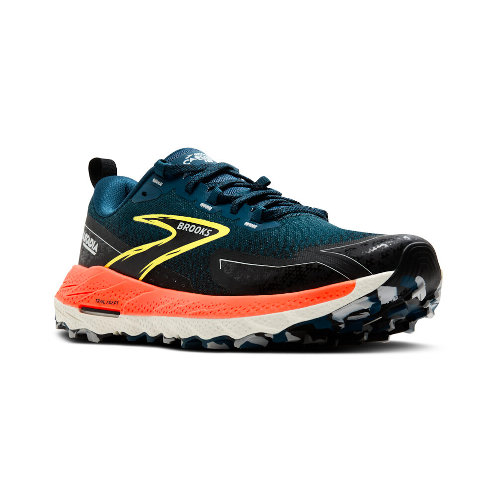 Pánská běžecká obuv Brooks Cascadia 18 Legion Blue/Black/Flame  US 14 - thumb (1)