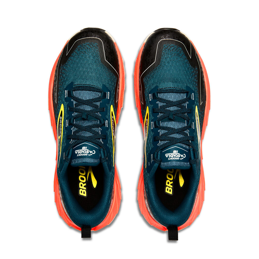 Pánská běžecká obuv Brooks Cascadia 18 Legion Blue/Black/Flame  US 14 - thumb (2)