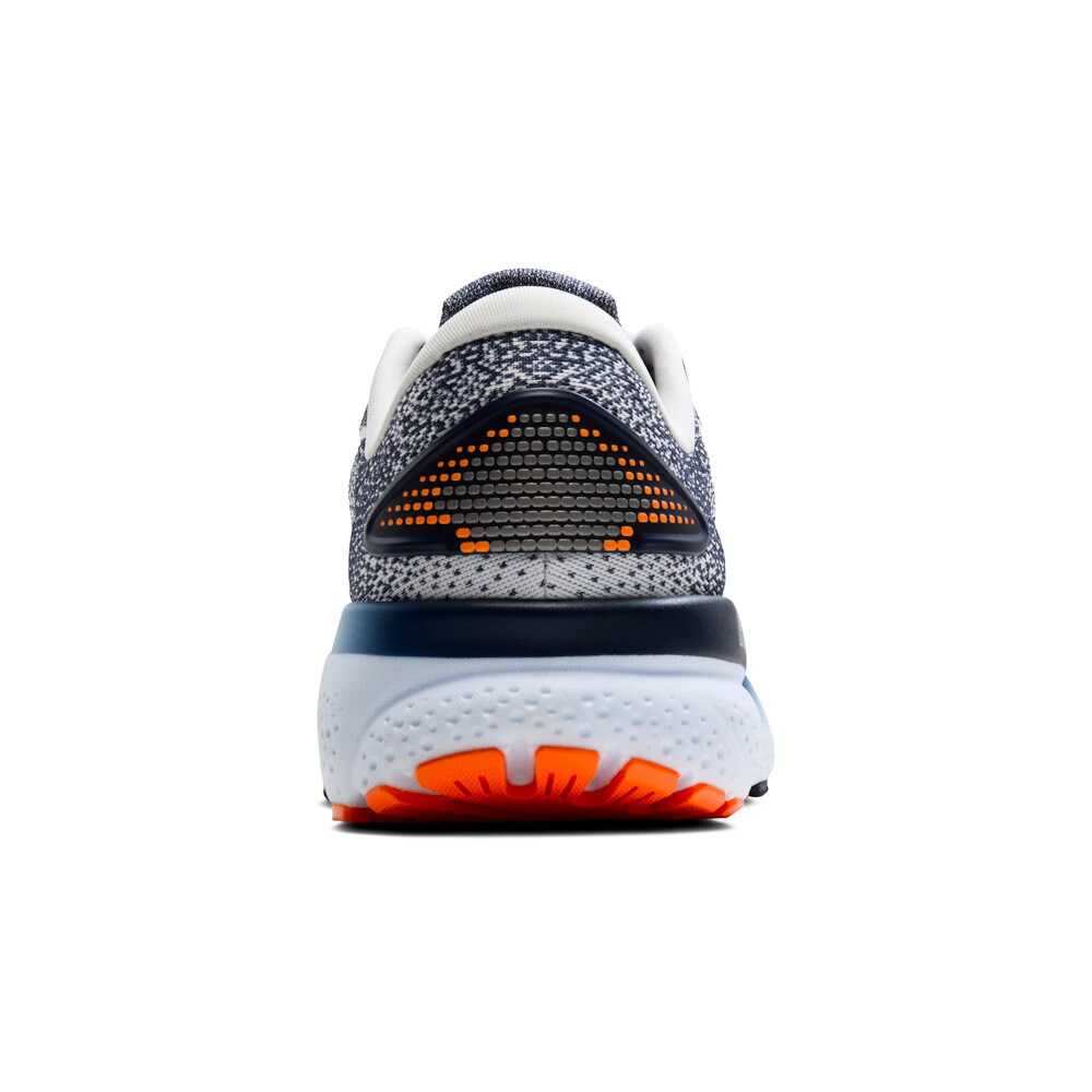 Pánská běžecká obuv Brooks Ghost 16 White/Peacoat/Orange  US 10,5 - thumb (4)