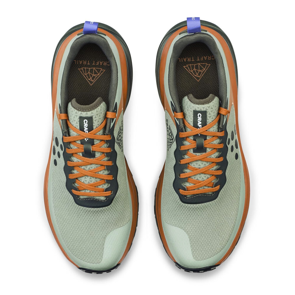 Pánská běžecká obuv Craft Pure Trail X Thyme/Roots  UK 9 - thumb (1)