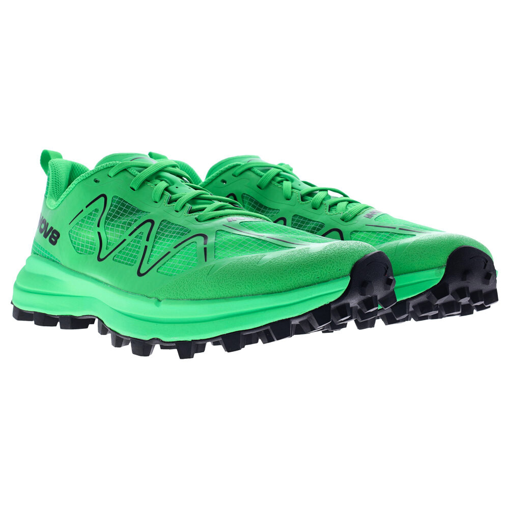 Pánská běžecká obuv Inov-8 Mudtalon Zero (W) Black/Green  UK 7,5 - thumb (3)