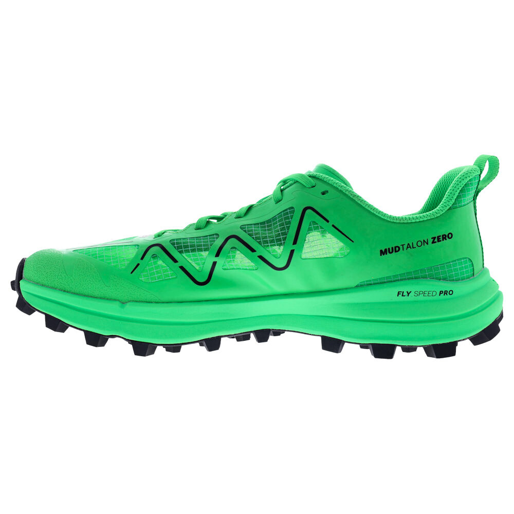 Pánská běžecká obuv Inov-8 Mudtalon Zero (W) Black/Green  UK 7,5 - thumb (5)