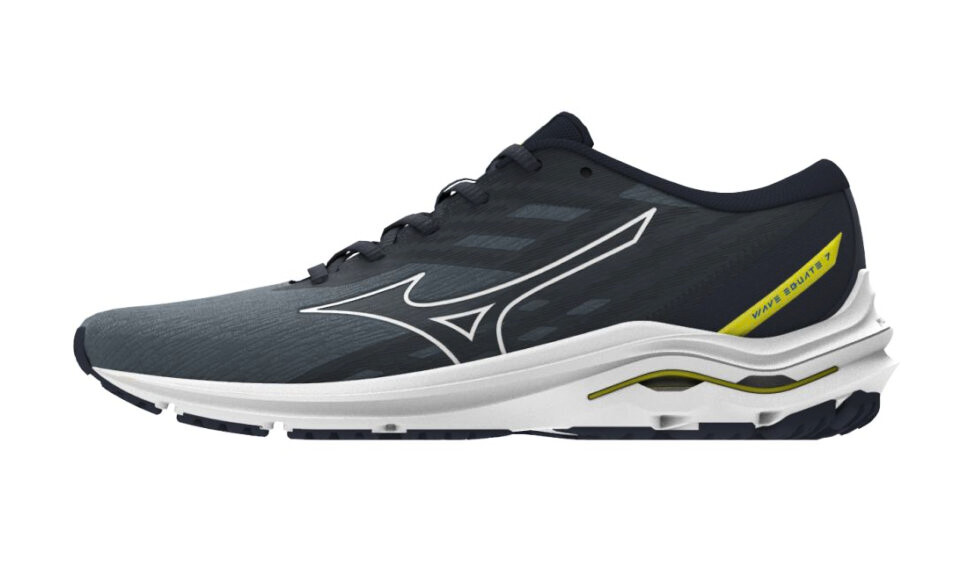 Pánská běžecká obuv Mizuno Wave Equate 7 Stormy Weather/White/Bolt 2 (Neon)  UK 7 - thumb (1)