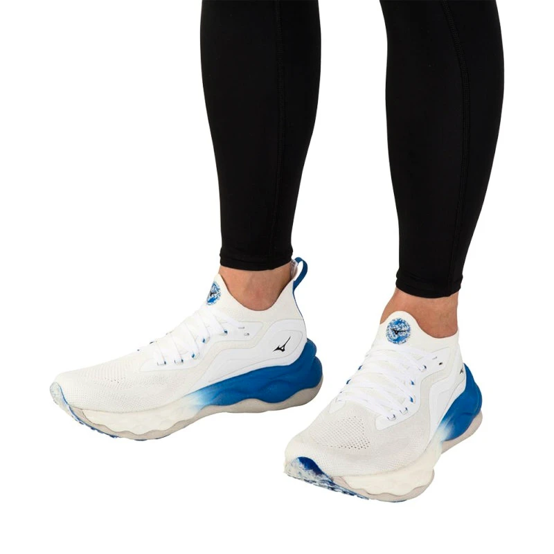 Pánská běžecká obuv Mizuno Wave Neo Ultra Undyed White/Black/Peace Blue  UK 13