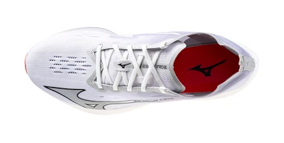 Pánská běžecká obuv Mizuno Wave Rebellion Pro 2 White/Harbor Mist/Cayenne  UK 6