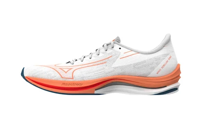 Pánská běžecká obuv Mizuno Wave Rebellion Sonic White/Light Orange/Blue Ashes  UK 6