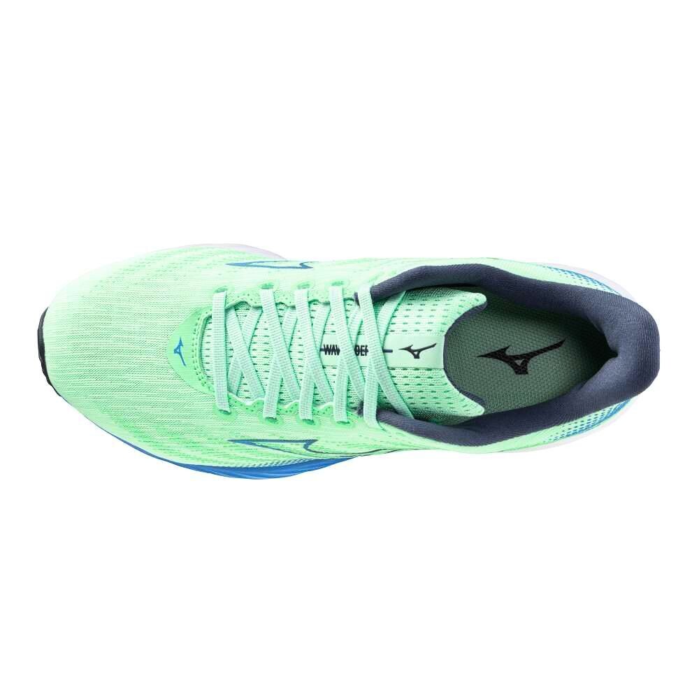 Pánská běžecká obuv Mizuno  Wave Rider 28 Neo Mint/Frontier Blue/Vintage  UK 10,5 - thumb (5)
