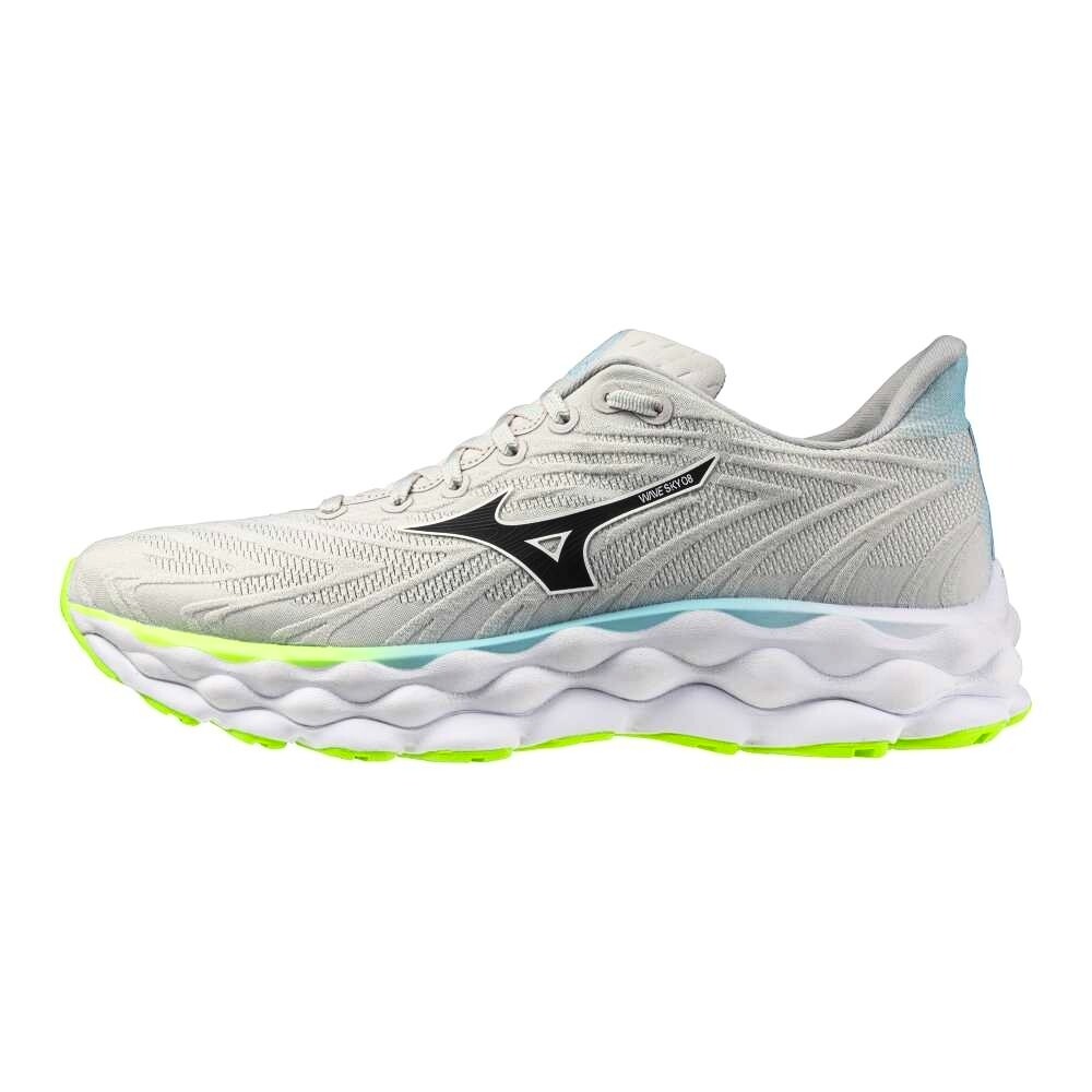 Pánská běžecká obuv Mizuno  Wave Sky 8 Nimbus Cloud/Black/Green Gecko - thumb (6)