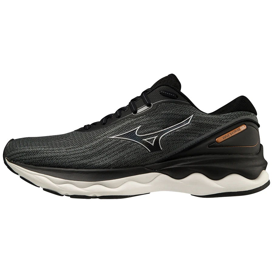 Pánská běžecká obuv Mizuno  Wave Skyrise 3 Black/Silver