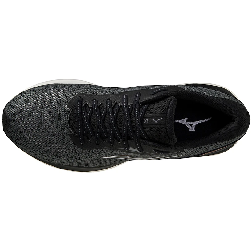 Pánská běžecká obuv Mizuno  Wave Skyrise 3 Black/Silver  UK 10