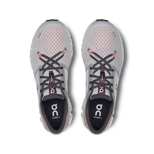 Pánská běžecká obuv On  Cloud X 4 Silver/Flame  EUR 47