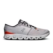 Pánská běžecká obuv On  Cloud X 4 Silver/Flame  EUR 47