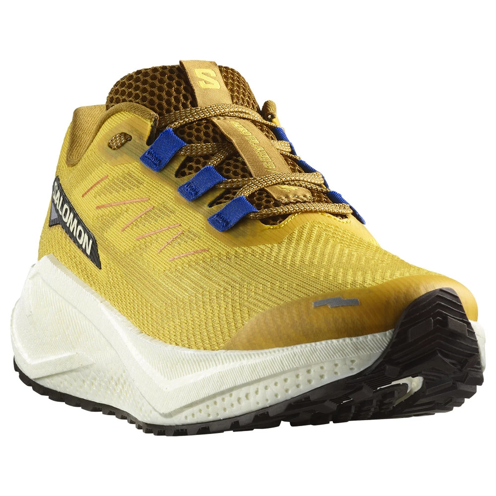 Pánská běžecká obuv Salomon Aero Blaze 3 GRVL Spicy Mustard/Vanilla Ice/Nautical Blue