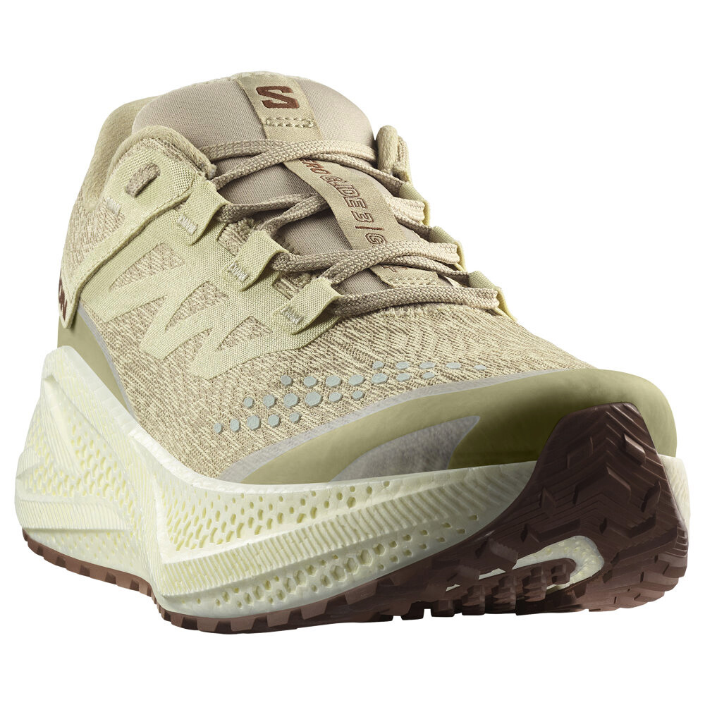 Pánská běžecká obuv Salomon Aero Glide 3 GRVL Green Haze/Vanilla Ice/Russet   UK 10 - thumb (1)