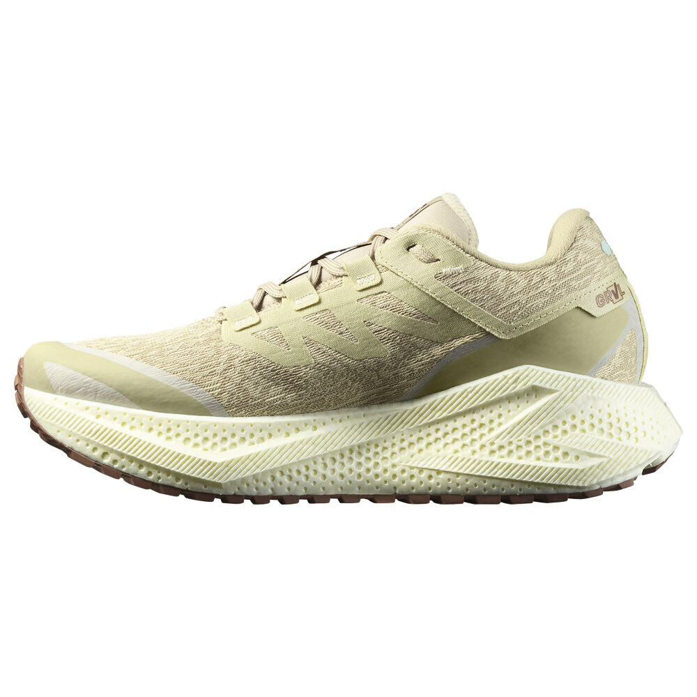 Pánská běžecká obuv Salomon Aero Glide 3 GRVL Green Haze/Vanilla Ice/Russet   UK 10 - thumb (5)