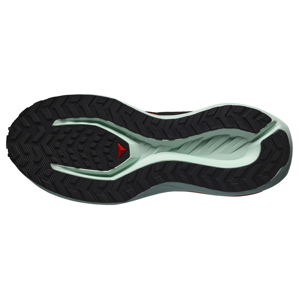 Pánská běžecká obuv Salomon DRX Defy Grvl Black/Cherry Tomato/Bay   UK 7,5 - thumb (5)