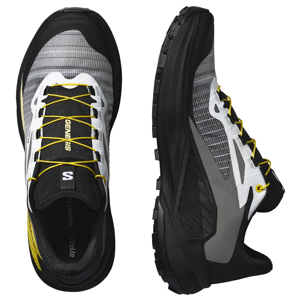 Pánská běžecká obuv Salomon Genesis Black/White/Lemon
