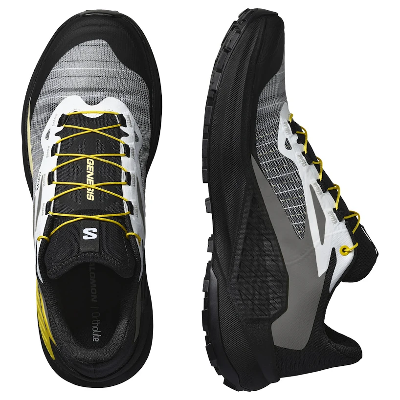 Pánská běžecká obuv Salomon Genesis Black/White/Lemon