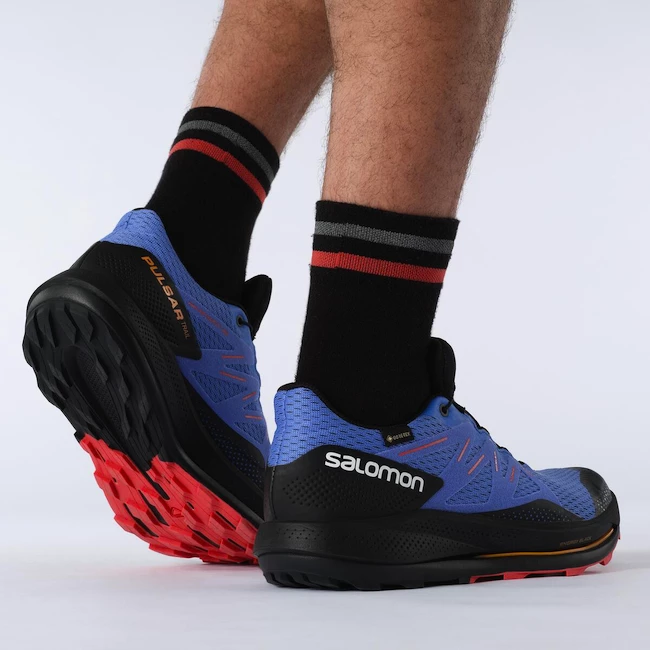 Pánská běžecká obuv Salomon Pulsar Trail GTX Dazzling Blue