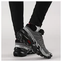 Pánská běžecká obuv Salomon Speedcross 6 Quiet Shade/Black/Pearl Blue