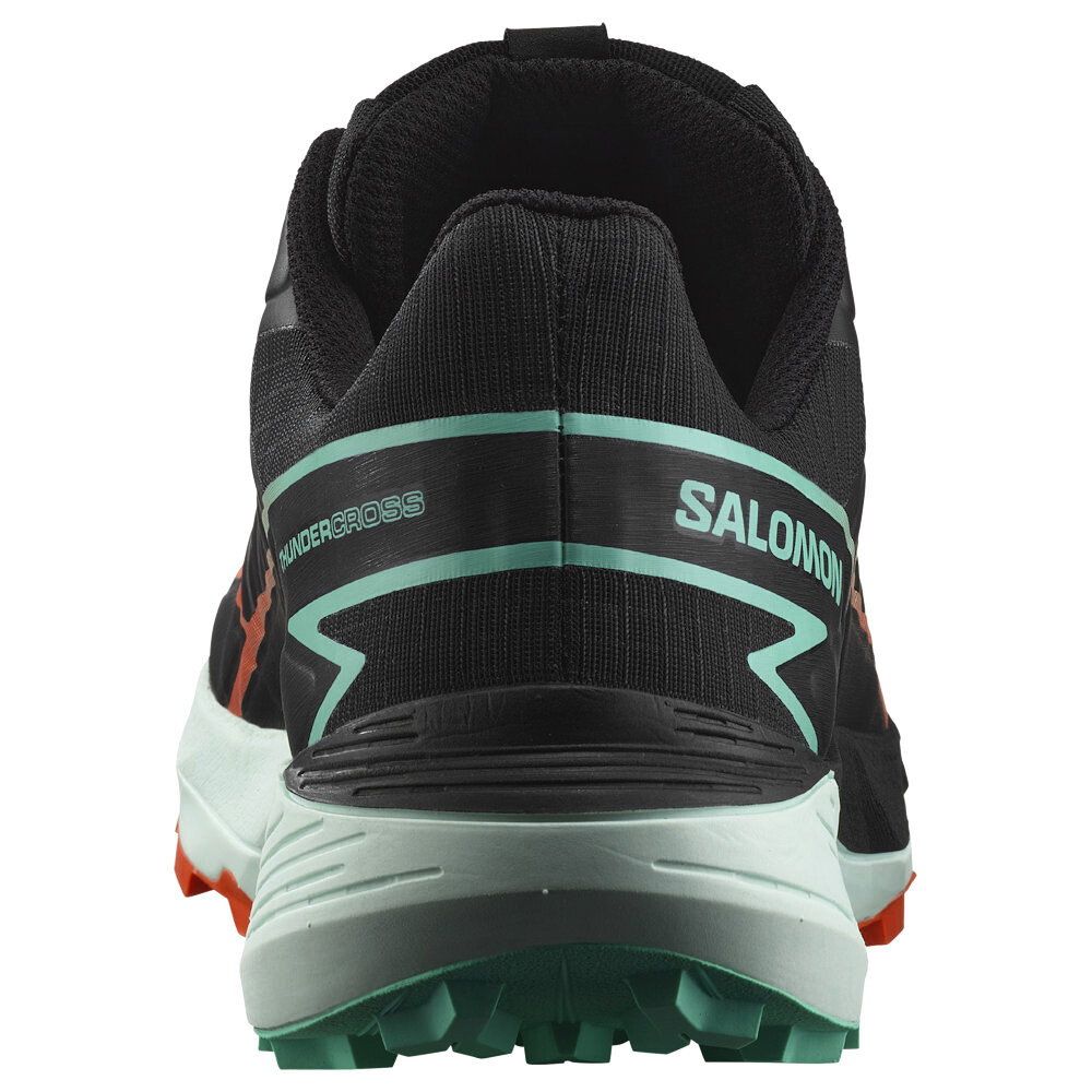 Pánská běžecká obuv Salomon Thundercross  Black/Cherry Tomato/Electric Green   UK 8 - thumb (2)