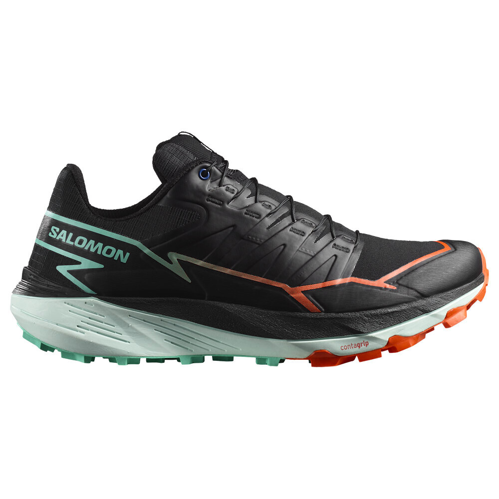 Product detail of Pánská běžecká obuv Salomon Thundercross  Black/Cherry Tomato/Electric Green   UK 8