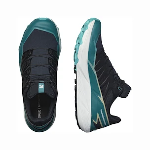 Pánská běžecká obuv Salomon  THUNDERCROSS Carbon/TahitianTide/Peacock Blue