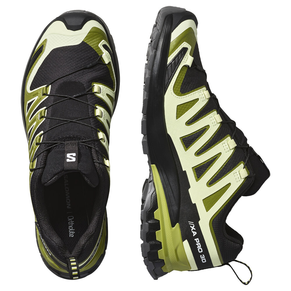 Pánská běžecká obuv Salomon Xa Pro 3D V9 GTX Black/Lime Cream/Dark Citron  UK 10 - thumb (3)