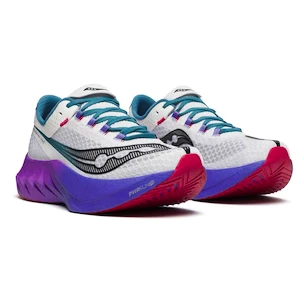 Pánská běžecká obuv Saucony Endorphin Pro 4 White/Shadow  UK 10