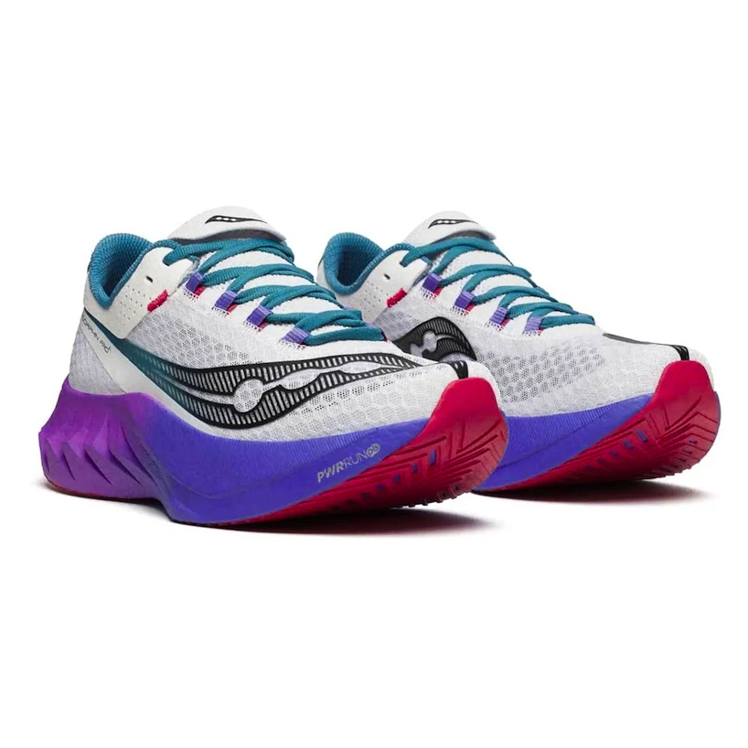 Pánská běžecká obuv Saucony Endorphin Pro 4 White/Shadow