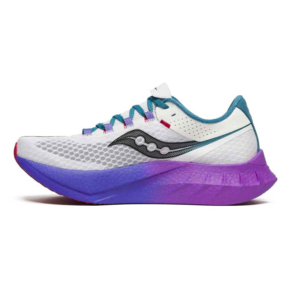 Pánská běžecká obuv Saucony Endorphin Pro 4 White/Shadow  UK 8 - thumb (2)