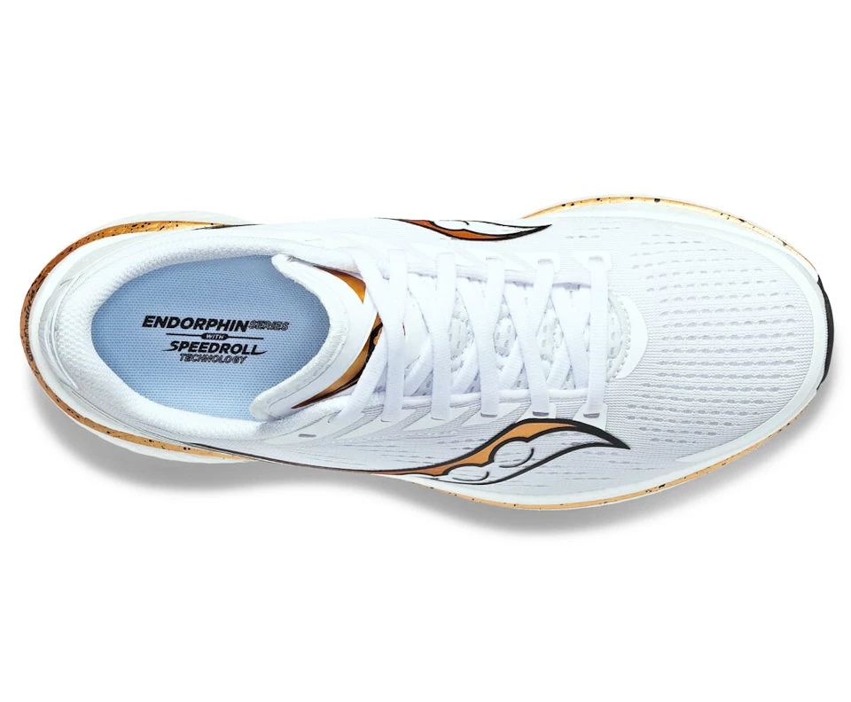 Pánská běžecká obuv Saucony  Endorphin Speed 3 White/Gold