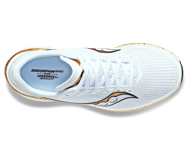 Pánská běžecká obuv Saucony  Endorphin Speed 3 White/Gold