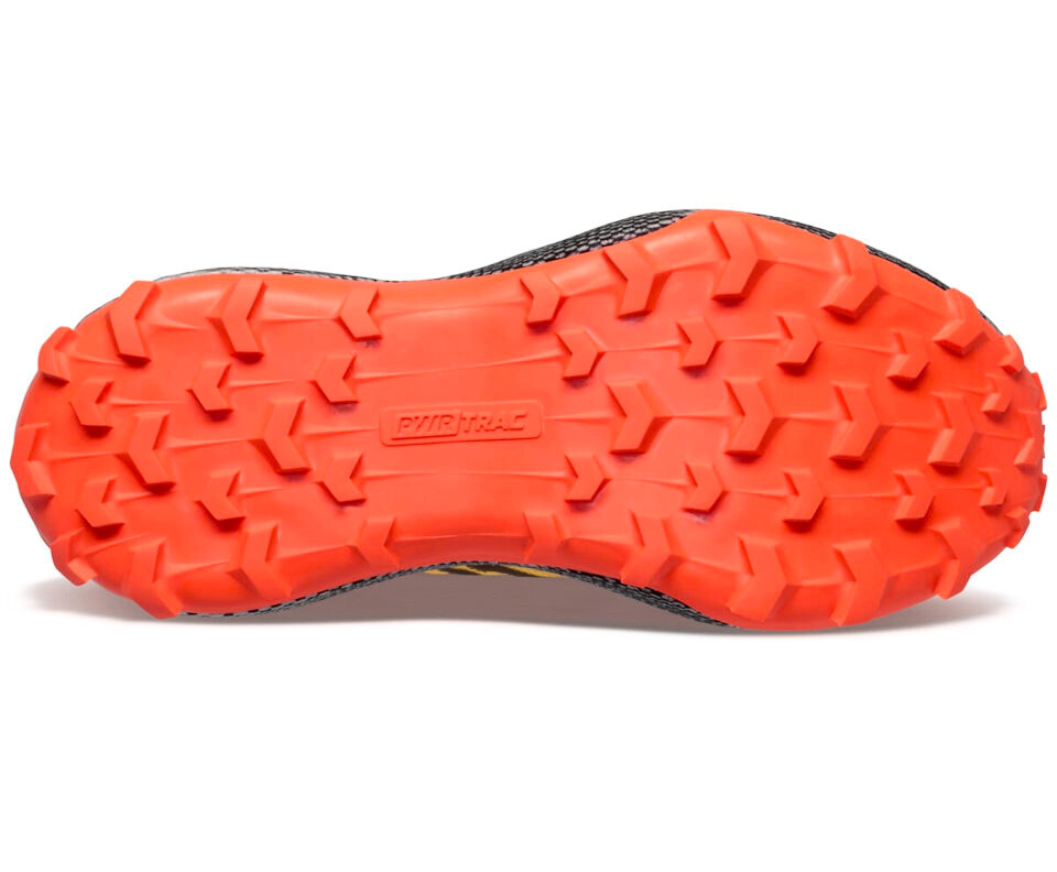 Pánská běžecká obuv Saucony  Endorphin Trail Vizigold/Vizired  UK 6 - thumb (4)