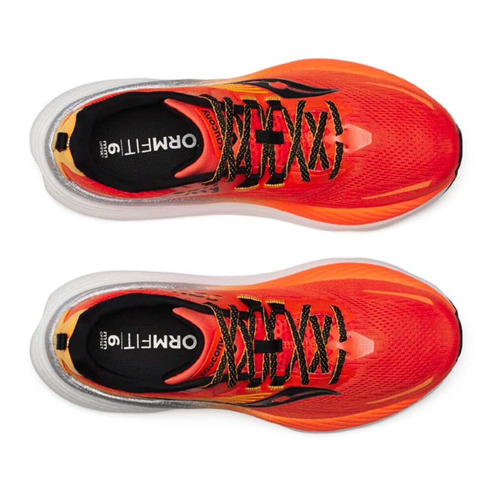 Pánská běžecká obuv Saucony Hurricane 24 Pepper/Black  UK 9,5 - thumb (1)