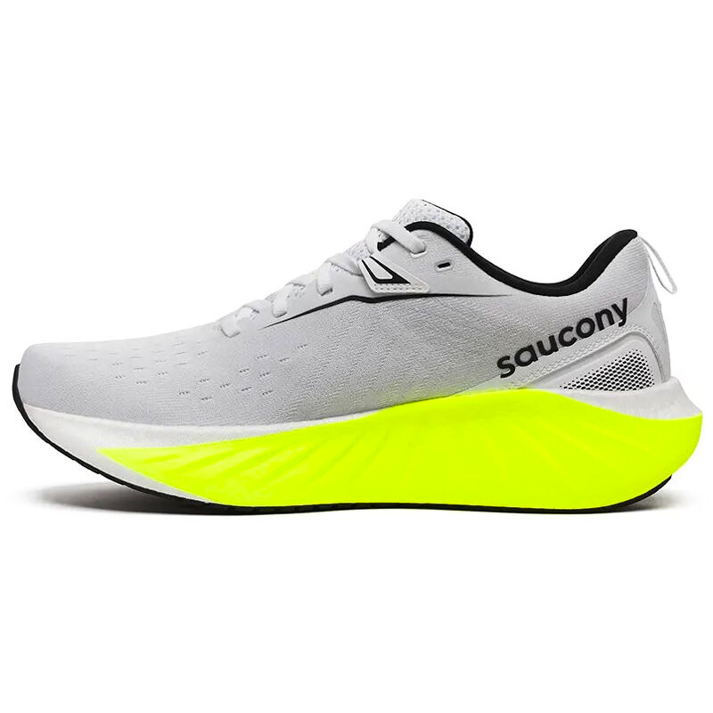 Pánská běžecká obuv Saucony  Triumph 22 White/Citron  UK 9 - thumb (4)
