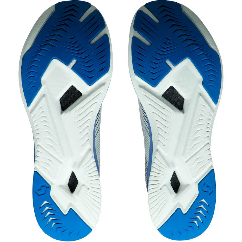 Pánská běžecká obuv Scott  Carbon RC White/Storm Blue  EUR 45,5