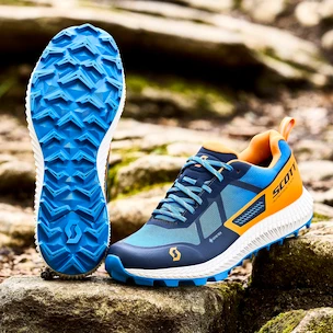 Pánská běžecká obuv Scott  Supertrac 3 GTX Midnight Blue/Bright Orange  EUR 42,5