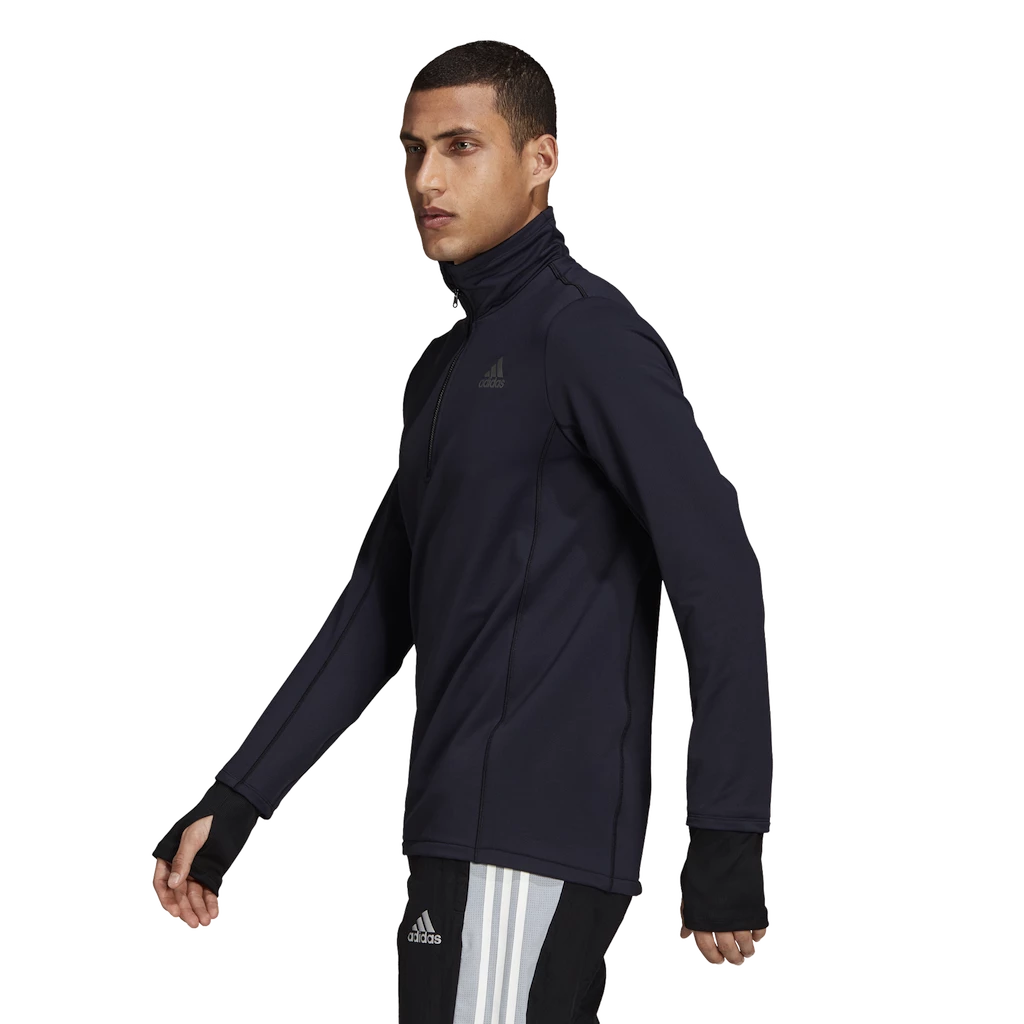 Pánská bunda adidas  Cold.Rdy Running Cover Up Black