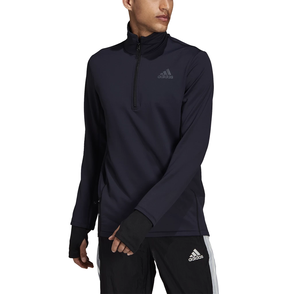 Pánská bunda adidas  Cold.Rdy Running Cover Up Black