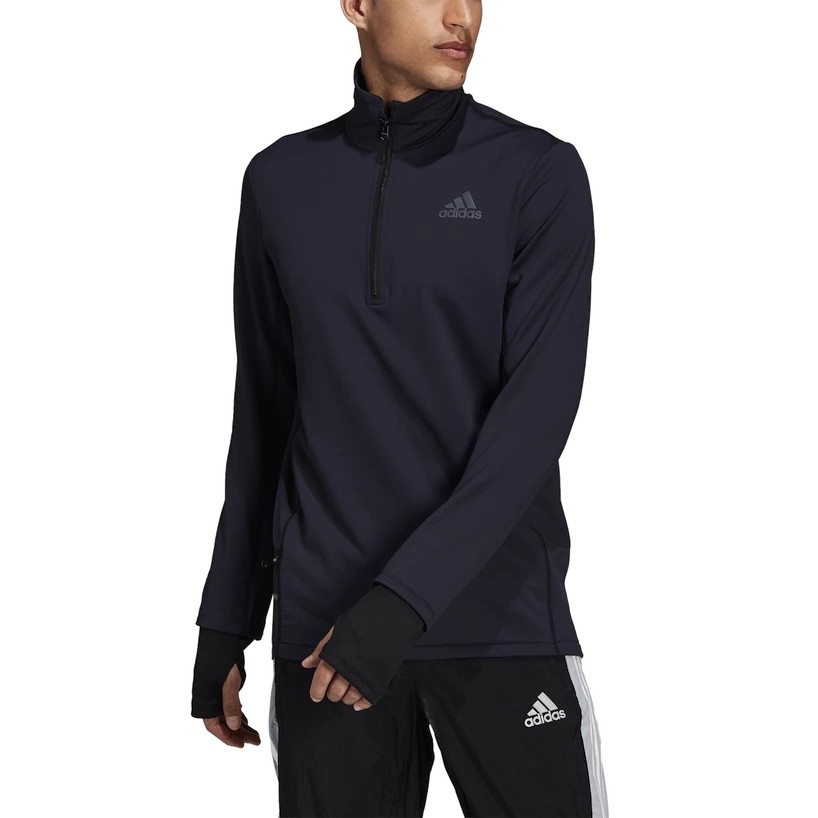 Pánská bunda adidas  Cold.Rdy Running Cover Up Black S