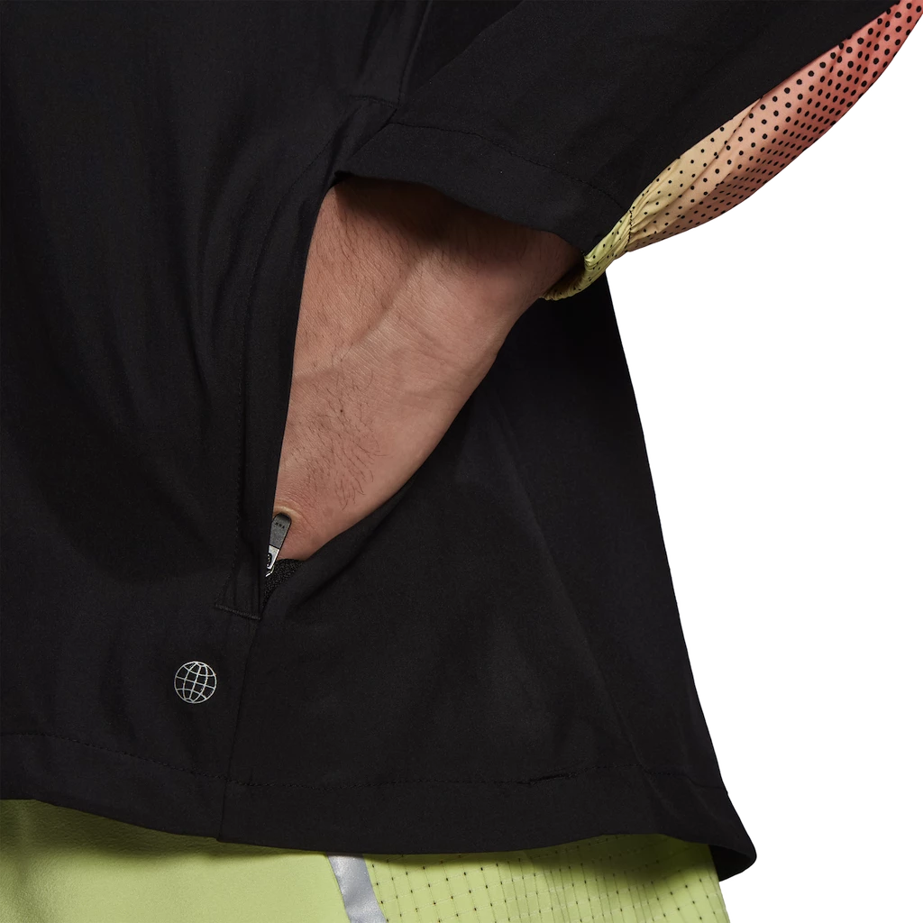 Pánská bunda adidas Own The Run Colorblock Jacket Black