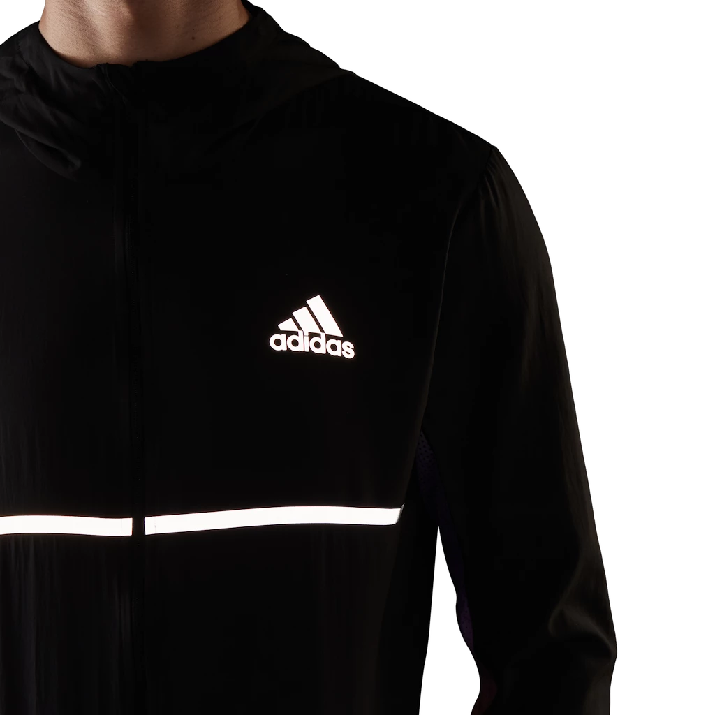 Pánská bunda adidas Own The Run Colorblock Jacket Black