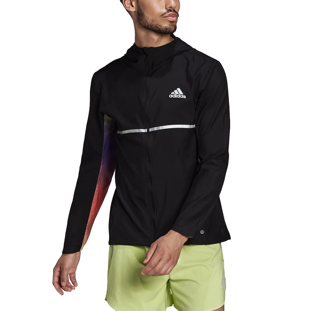 Pánská bunda adidas Own The Run Colorblock Jacket Black